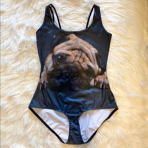 BlackMilk Clothing Pug One-Piece Swimsuit